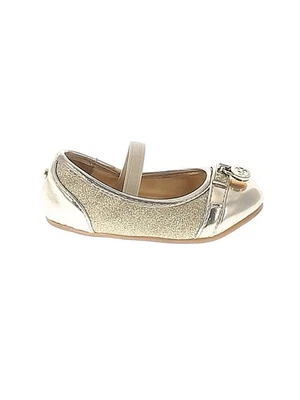 MICHAEL Michael Kors Girls Gold Flats 6 - Image 1 of 2