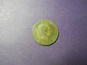 ESP198 - SPAIN - 5 CENTIMOS - 1879 - Picture 1 of 2