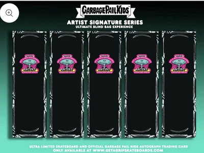 Garbage Pail Kids Get a Grip ARTIST SIGNATURE SERIES (Blind Bag) Skateboard - Image 1 of 4