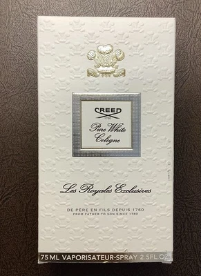 Creed Pure White Cologne Les Royales Exclusives 75 ml spray 2,5 oz nuevo en caja Foto 1 de 4
