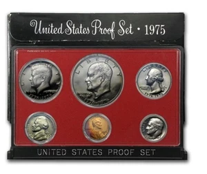 1975 Clad Proof Set U.S. Mint Original Government Packaging OGP Bi Centennial - Picture 1 of 4