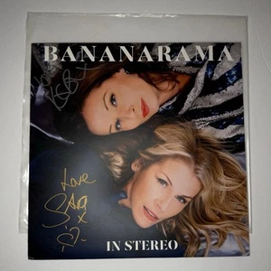 Bananarama - In Stereo Vinyl, Signed/Autographed Cover Clear Vinyl LP - Picture 1 of 7