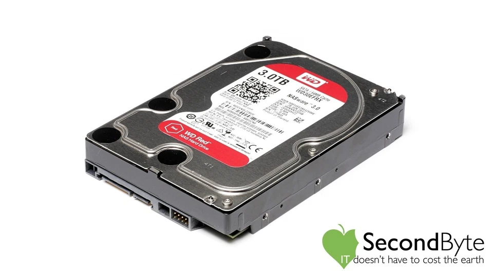 Western Digital Red WD 3TB 5400RPM SATA 6Gb/s 3.5" NAS HDD WD30EFRX - Image 1 of 1