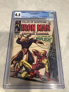 TALES OF SUSPENSE #97 CGC (4.5) 1968 1st WHIPLASH Appearance BLACK PANTHER App - Picture 1 of 6