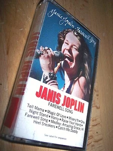 1982 Janis Joplin Farewell Song Cassette - Picture 1 of 1