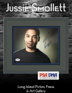 Jussie Smollett EMPIRE TV Series Signed Custom Framed PHOTO PSA/DNA  - Picture 1 of 5