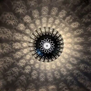 Orientalische Marokkanische Lampe Laterne Leuchte Deckenleuchte Hängeleuchte  - Bild 1 von 8
