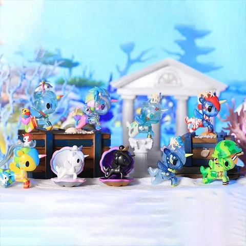 Tokidoki Unicorno Mermaid Series 7 Blind Box Mystery Figures Action Toys Gift Cover