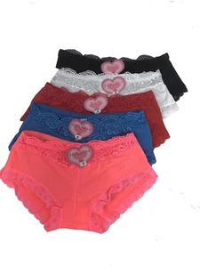 New Lot 5 Women Low Waist Lace Underwear #465 - Picture 1 of 11