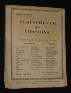 Album-revue des opinions. Année 1914 - Picture 1 of 3