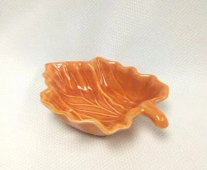 Hull Oven Proof USA Orange Maple Leaf Dish House 'n Garden Line HG3 - Picture 1 of 7