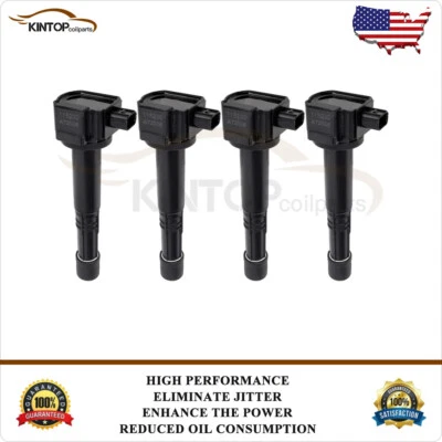 4 Pack Ignition Coil For Acura TLX 2.4L 2015 2016 2017 2018 2019 2020 - Image 1 of 4