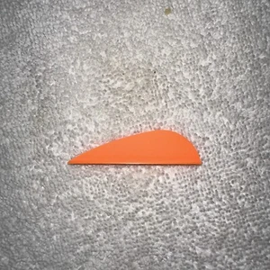 Norway Duravane 2" Predator Vanes - Orange - 100 Pack - Picture 1 of 1