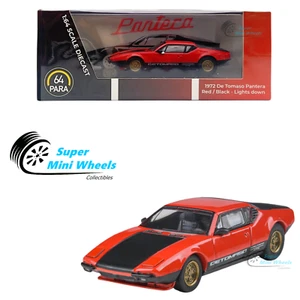 PARA64 1972 De Tomaso Pantera Red / Black - 1:64 - Picture 1 of 6