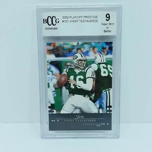 Playoff Prestige #101 2002 Vinny Testaverde BCCG casi nuevo 9  - Imagen 1 de 5