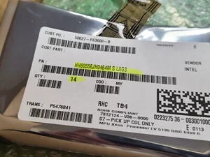 HH80556JH0464MSLAG3 Central Processing Units Xeon 5138 Dual Core 2.13GHz LGA771 - Picture 1 of 3