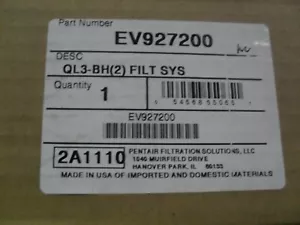 Pentair Everpure EV927200 QL3-BH2 Filtersystem 0,5 Mikron 0,5 GPM - Bild 1 von 1