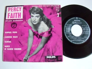 PERCY FAITH et son orchestre - 3 - BLUEBELL POLKA; 7" EP French PHILIPS 429.322 - Picture 1 of 2