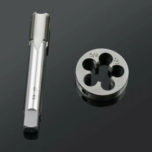 5/8"-27 tap & die set titanium coated right hand thread hand tap cutting tool - Picture 1 of 5