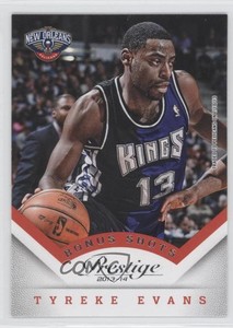 2013-14 Panini Prestige Silver Bonus Shots Tyreke Evans #72