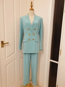 Ezibuy APART Designer 100% SILK Stunning 3-piece Suit - Blazer, Pants & Skirt - Picture 1 of 20