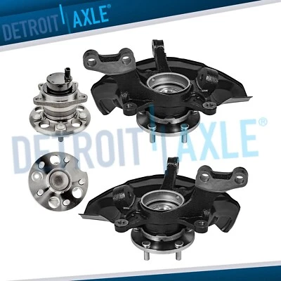 Cojinetes de buje trasero con nudillos de dirección delantera tracción delantera para Toyota Highlander 2004-2007 Foto 1 de 4