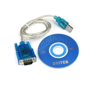 USB to RS232 DB9 Serial COM Port Cable Converter Adapter Support Windows XP 7 - Afbeelding 1 van 3