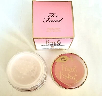 Too Faced PEACH PERFECT TRANSLUCENT Mattifying Loose Setting Powder PeachWhisper - Image 1 of 2