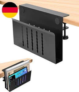 PC Halterung Schreibtisch Laptop Halterung Schreibtisch Seitenaufbewahrung Seite - Bild 1 von 12