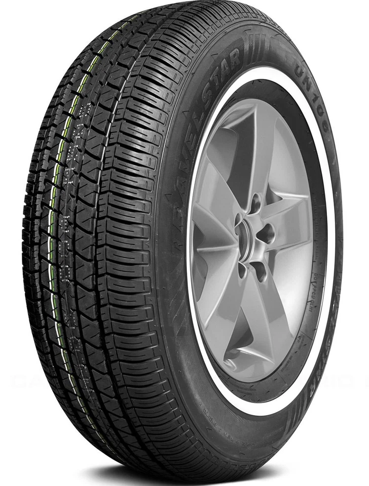 4 New 215/75R15 Inch Travelstar UN106 White Wall Tires 2157515 75 15 R15 75R Foto 1 de 1