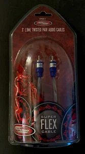 Tsunami RTP950-3 Twisted Audio Cable (3 feet, Blue) New Still In The Box - Picture 1 of 4