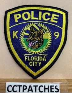 FLORIDA CITY, FLORIDA POLICE K9 SHOULDER PATCH FL - Bild 1 von 2