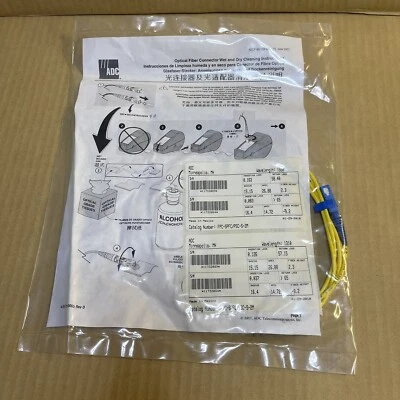 APC Telecommunications FPC-SPFC/PSC-S-2M Fiber Optical Connector Cable, 2 Meters - Image 1 of 4