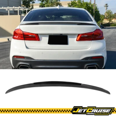 Спойлер крыло задний багажник из углеродного волокна для 17–23 BMW G30 5 серии 18–23 F90 M5 - Изображение 1 из 4