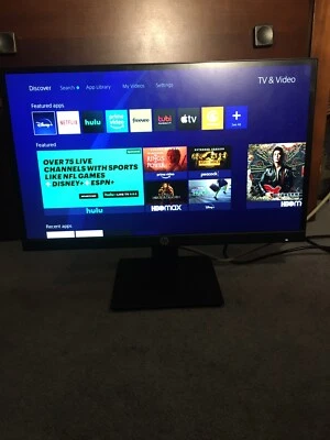 HP Monitor (1A7E4AA) Black P22 G4 21.5" - Image 1 of 3