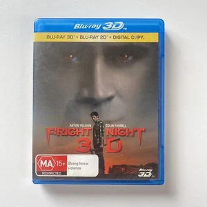 Fright Night 3D (2012) Bluray DVD Movie, Action, Horror, Thriller, Supernatural - Picture 1 of 6
