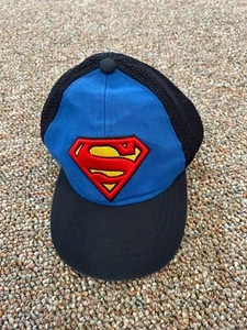 Boys Superman Cap One Size Fits Most - Picture 1 of 3