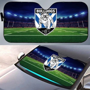 NRL  New Canterbury Bulldogs Rugby League Windcreen Sunshade For Cars & Trucks - Bild 1 von 1