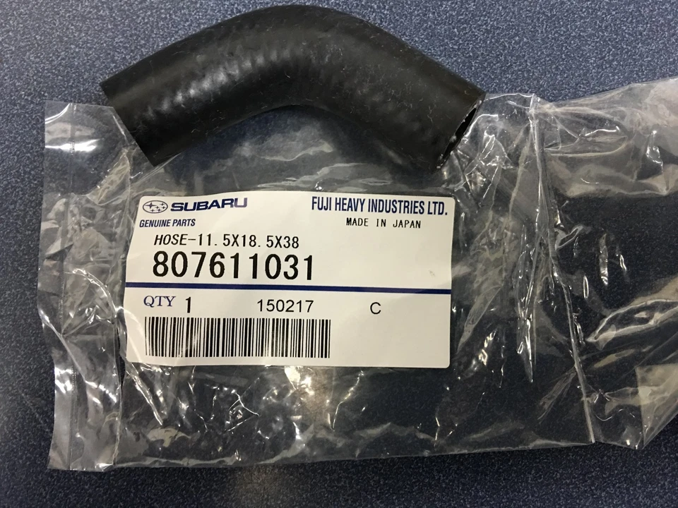 Genuine Subaru 1991-2020 Oil Cooler Hose 807611031 OEM