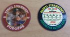 1992 7-11 Slurpee Coin #24 Darryl Strawberry - Dodgers