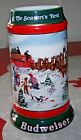 BUDWEISER CLYDESDALE &quot;THE SEASON'S BEST&quot; 1991 MUG BEER STEIN EUC! for sale