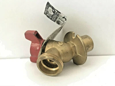 Sillcock 125 PSI Brass ProLine 1/2" Solder & 3/4" Solder Quarter Turn - Image 1 of 4