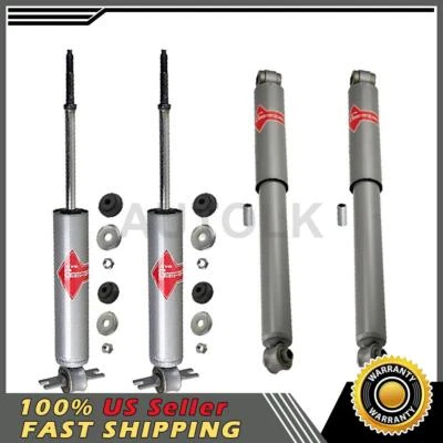 Amortecedores dianteiros traseiros 4 KYB compatíveis com Dodge B250 Dodge B2500 Dodge B300 - Imagem 1 de 4