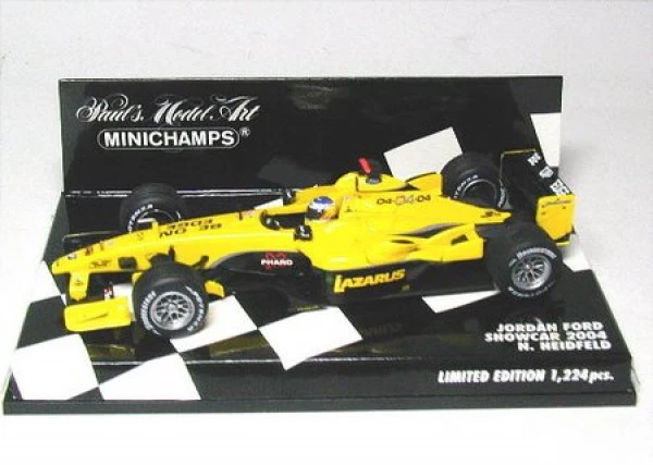 Jordan Ford N.Heidfeld No.18 Formula 1 Showcar 2004 IN Conf Con Acrylhaube 1: - Immagine 1 di 1