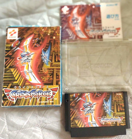 Konami Crisis Force Nintendo Famicom from Japan