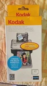 Kodak Color Cartridge & Photo Paper Kit PH-40 Unopened - Picture 1 of 4