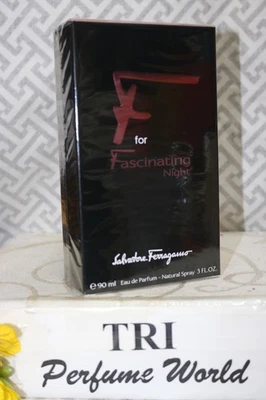 F for FASCINATING NIGHT Salvatore Ferragamo Eau de Parfum Mujer Spray 3 fl. oz. Foto 1 de 2