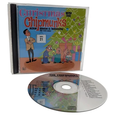 Chipmunks - Christmas With The Chipmunks (CD, 1963) Holiday Album - Image 1 of 4