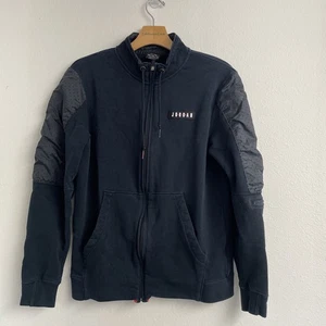 Nike Air Jordan Herren M-L Shirt & Jacke 2 Stück Schwarz Konvolut für IV - Bild 1 von 9