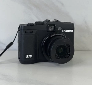 [NEAR MINT] Canon PowerShot G16 - 12MP - Digital Camera - Picture 1 of 9